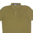 US POLO ASSN Mens Polo Shirt Green 2XL Cheap