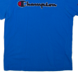 CHAMPION Mens T-Shirt Blue S For Sale