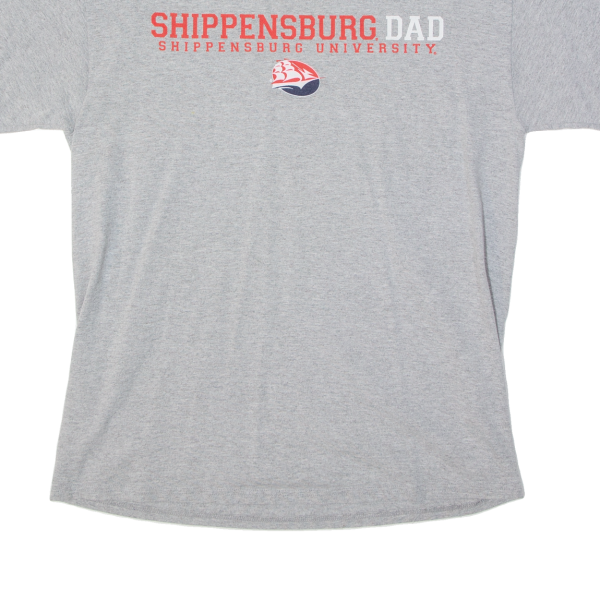 CHAMPION Shippensburg Mens T-Shirt Grey USA L Online