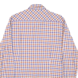 REPLAY Mens Shirt Orange Check Long Sleeve M For Cheap