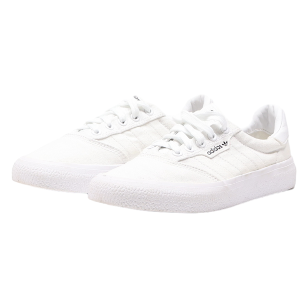 ADIDAS 3MC 2018 Sneaker Trainers White Canvas Mens UK 5 For Sale