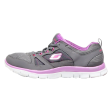 SKECHERS Sneaker Trainers Grey Synthetic Womens UK 5 Online