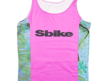 SBIKE Cycling Womens Jersey Pink Sleeveless XL Online Hot Sale