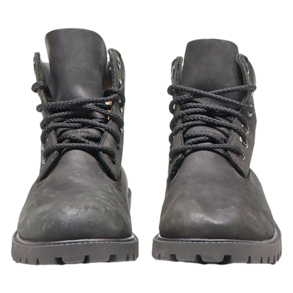 TIMBERLAND Lace-Up Boots Black Leather Mens UK 5 Sale