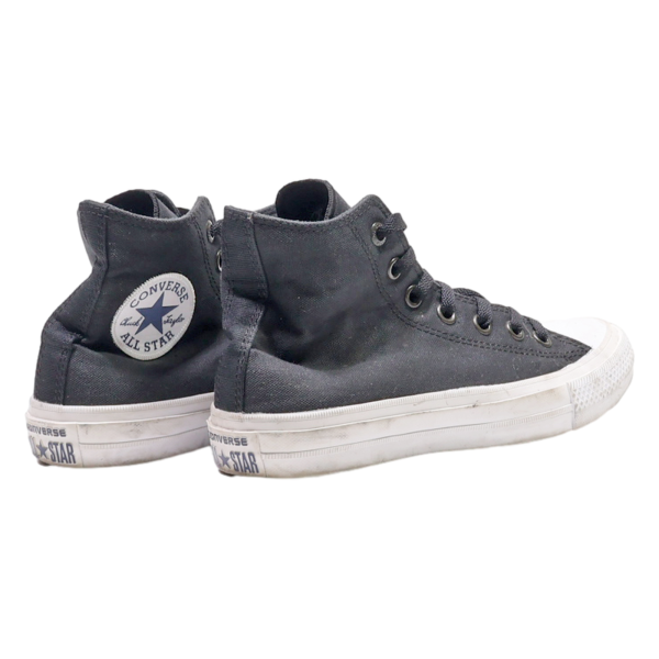 CONVERSE Chuck Taylor All Star 2015 High Top Trainers Black Canvas Mens UK 5.5 on Sale