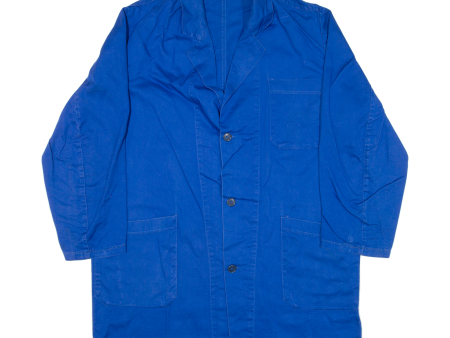 WORKER Workwear Mens Chore Jacket Blue M Supply