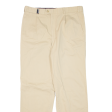 BRAX Chino Mens Trousers Beige Regular Straight W38 L33 Fashion