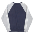 ADIDAS Boys Sweatshirt Blue L Online now