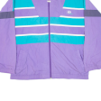 SALLER Womens Track Jacket Purple Colourblock XL Online