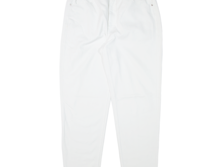 TEDDY S Womens Trousers White Regular Mom W30 L29 Sale