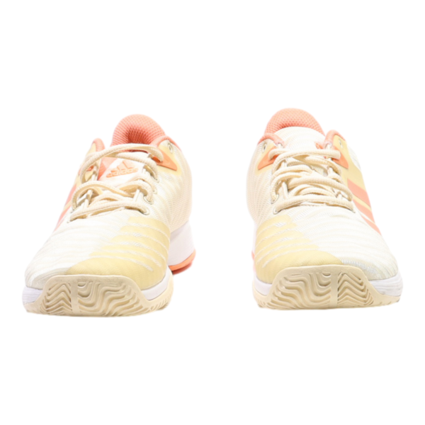 ADIDAS Barricade Court Sneaker Trainers Cream Synthetic Womens UK 6.5 Online Hot Sale