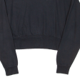 NIKE Cropped Womens Sweatshirt Black XS on Sale