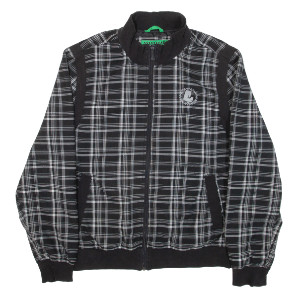 CLOCKHOUSE Mens Jacket Black Check L on Sale