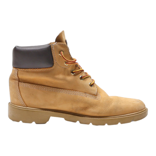 TIMBERLAND Chukka Boots Orange Leather Womens UK 5.5 Sale