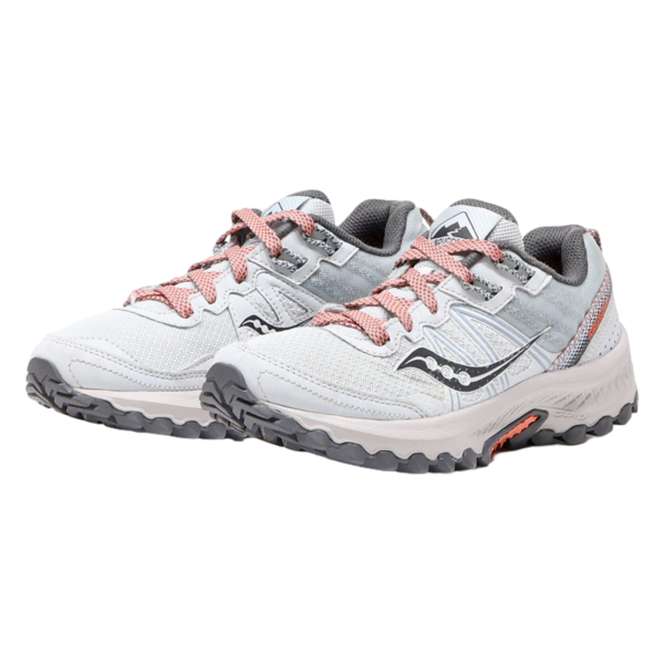 SAUCONY Sneaker Trainers Grey Synthetic Womens UK 5 Fashion