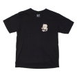 SINGLE NEEDLE Mens T-Shirt Black L For Discount