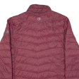 SHERPA Insulated Mens Puffer Jacket Maroon S For Cheap