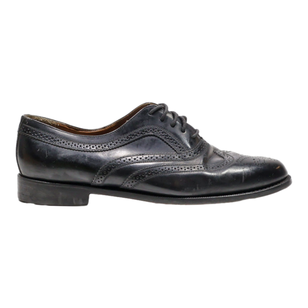 TOWNCRAFT Brogue Shoes Black Leather Mens UK 11 For Discount