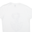 AXOO Skellington Woman Mens T-Shirt White S For Cheap