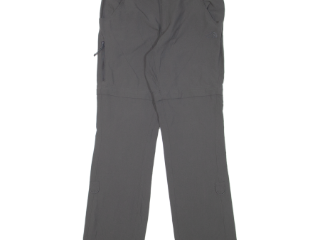 THE NORTH FACE Outdoor Womens Trousers Grey Regular Straight W29 L30 For Cheap