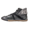 REPLAY High Top Trainers Black Leather Womens UK 5 Sale