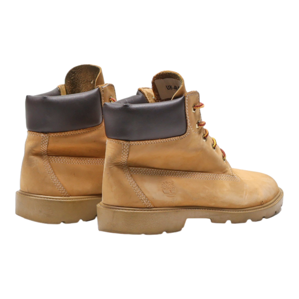 TIMBERLAND Chukka Boots Orange Leather Womens UK 5.5 Sale