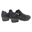 BORN Monk Shoes Black Suede Womens UK 7.5 Online now