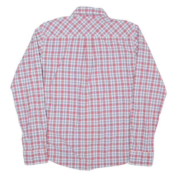 TOMMY HILFIGER Mens Shirt Red Check Long Sleeve L For Sale