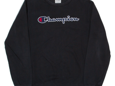 CHAMPION 13-14 Years Boys Sweatshirt Black XL For Cheap