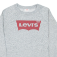 LEVI S Boys Sweatshirt Grey M Online Hot Sale