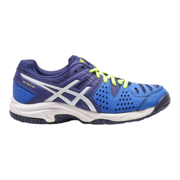 ASICS GEL-RALLY GS Sneaker Trainers Blue Synthetic Mens UK 2.5 on Sale