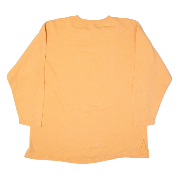 Womens Sweatshirt Orange L Discount