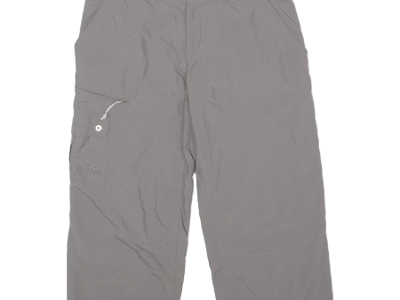 COLUMBIA Womens Utility Shorts Grey M W30 Discount