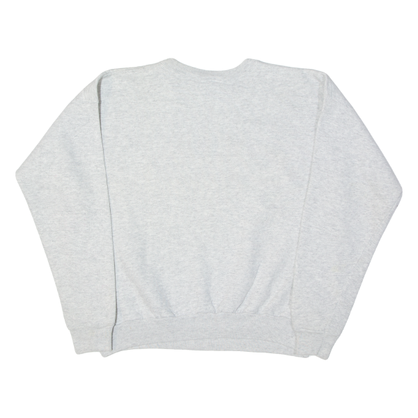 HANES New York Womens Sweatshirt Grey USA M Hot on Sale