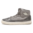 AIR JORDAN High Top Trainers Grey Canvas Boys UK 6.5 Sale