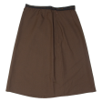 GOLD ZACK STABILO Womens A-Line Skirt Brown Knee Length M Fashion