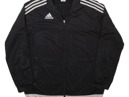 ADIDAS Mens Track Jacket Black L Online now