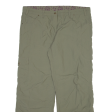 URBAN ACTIVE Womens Trousers Green Relaxed Straight W40 L31 on Sale