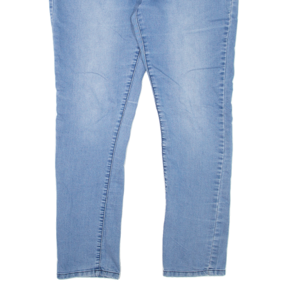 BENCH Womens Jeans Blue Slim Straight Stone Wash W34 L30 Online Hot Sale