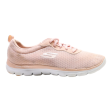 SKECHERS Sneaker Trainers Pink Synthetic Womens UK 3 For Discount