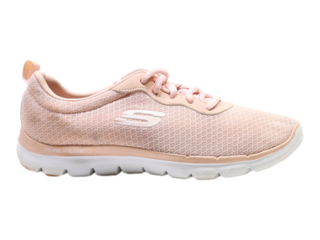 SKECHERS Sneaker Trainers Pink Synthetic Womens UK 3 For Discount