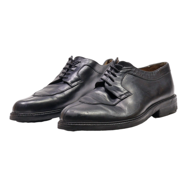 BEXLEY Oxford Shoes Black Leather Mens UK 7.5 Online Sale