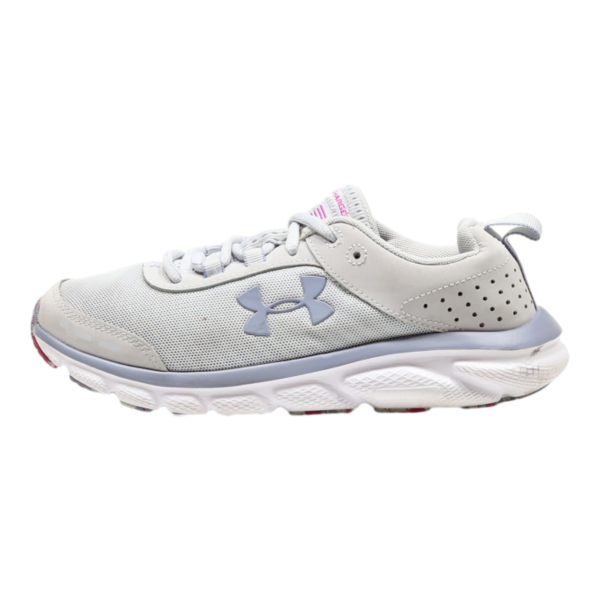 UNDER ARMOUR Charged Assert Sneaker Trainers Grey Synthetic Womens UK 4 Online