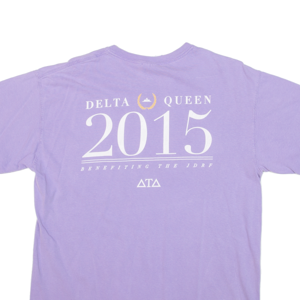 COMFORT COLORS Delta Queen 2015 Mens T-Shirt Pink M Online Sale