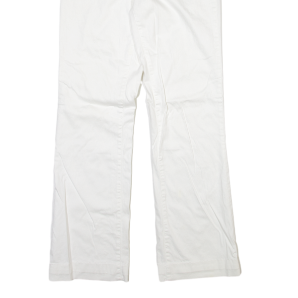 TEDDY S Womens Trousers White Regular Bootcut W28 L30 Cheap