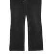 BIAGGINI Womens Corduroy Trousers Black Regular Bootcut W29 L29 Hot on Sale