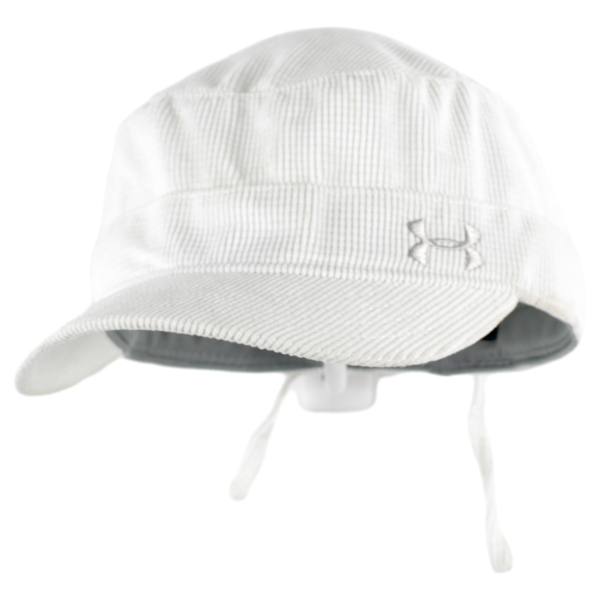 UNDER ARMOUR Womens Snapback Cap White Corduroy Cheap