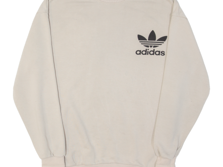 ADIDAS ORIGINALS Mens Sweatshirt Beige S Discount