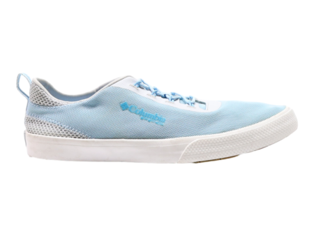 COLUMBIA Low Top Trainers Blue Canvas Womens UK 6.5 Discount