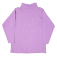 Womens Sweatshirt Purple Roll Neck 90s M Discount